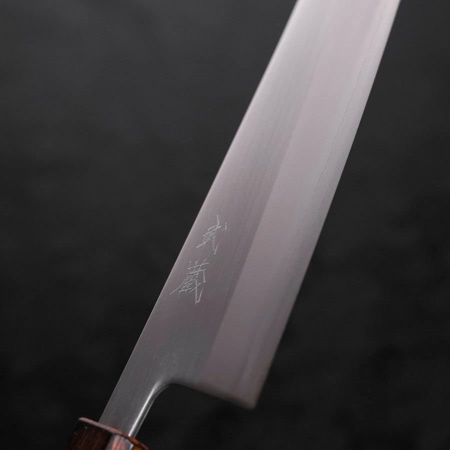 Gyuto White Steel #1 Polished Sumi Urushi Handle 240mm