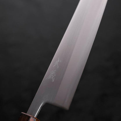 Gyuto White Steel #1 Polished Sumi Urushi Handle 240mm