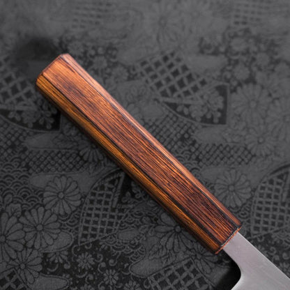 Gyuto White Steel #1 Polished Sumi Urushi Handle 240mm