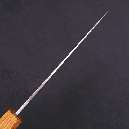 Gyuto White Steel #1 Polished Yaki Urushi Handle 180mm