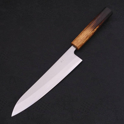 Gyuto White Steel #1 Polished Yaki Urushi Handle 210mm