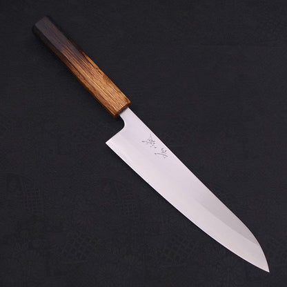 Gyuto White Steel #1 Polished Yaki Urushi Handle 210mm
