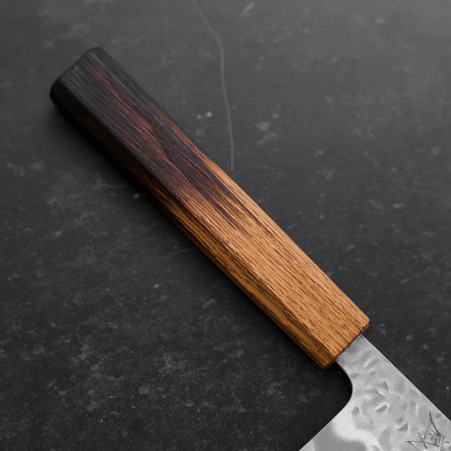 Gyuto White Steel #1 Stainless Clad Tsuchime Yaki Urushi Handle 240mm