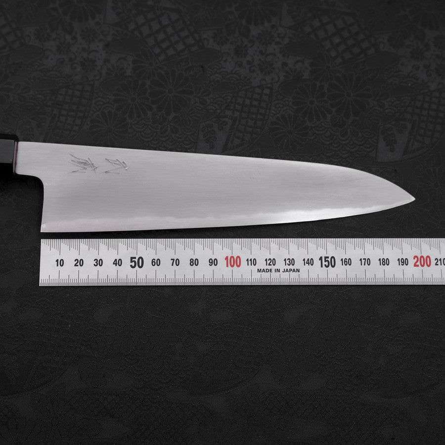 Gyuto White Steel #2 Kasumi Buffalo Teak Handle 210mm