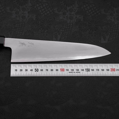 Gyuto White Steel #2 Kasumi Buffalo Teak Handle 210mm