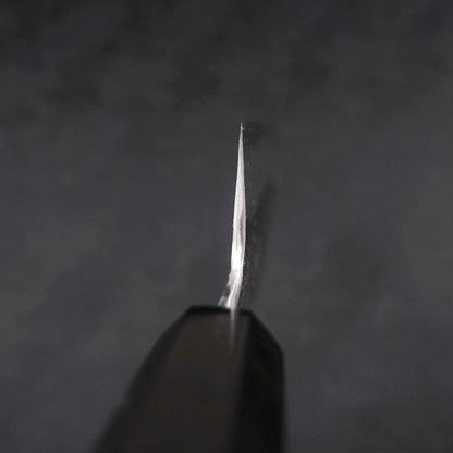 Gyuto White Steel #2 Kurouchi Chokin Dragon Buffalo Ebony Handle 210mm