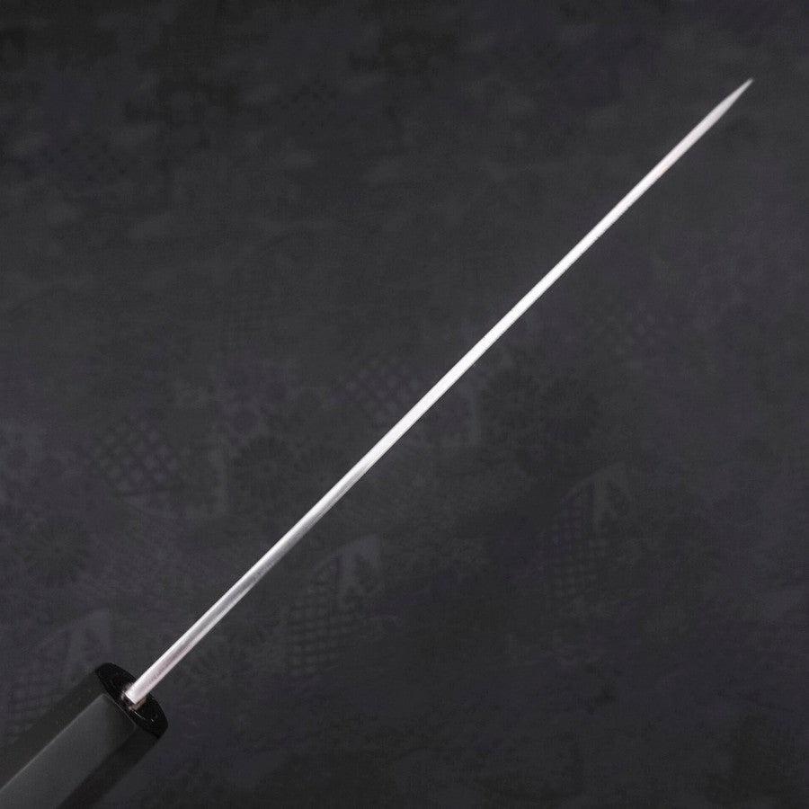 Gyuto White Steel #2 Kurouchi Chokin Dragon Buffalo Ebony Handle 210mm