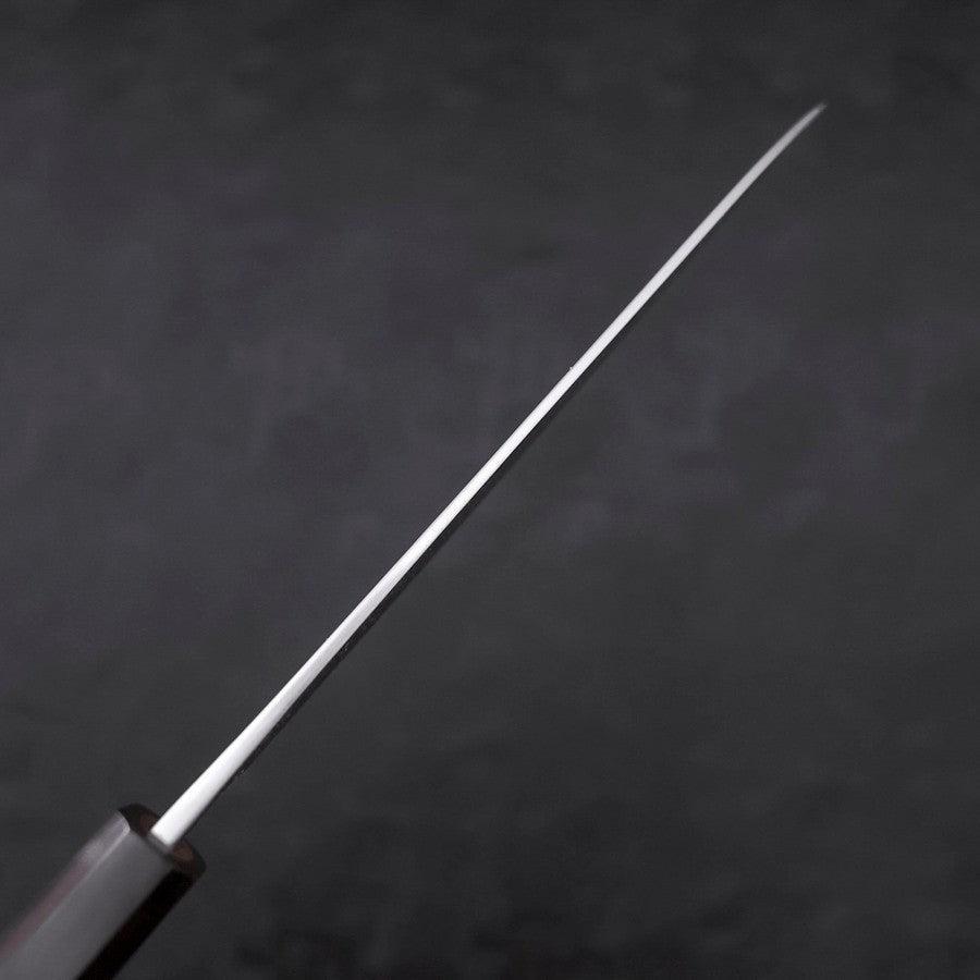 Gyuto White Steel #2 Kurouchi Stainless Clad Ebony Handle 210mm