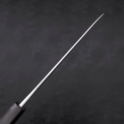 Gyuto White Steel #2 Kurouchi Stainless Clad Ebony Handle 210mm