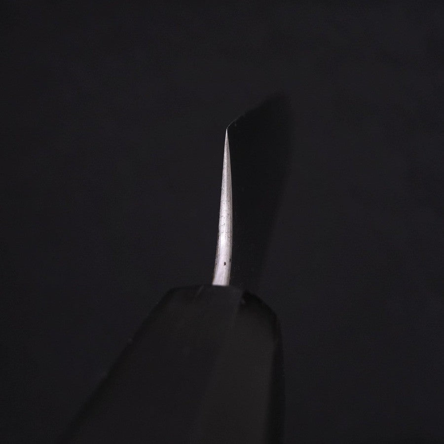 Gyuto White Steel #2 Super Polished Buffalo Ebony Handle 190mm