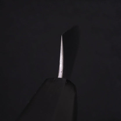 Gyuto White Steel #2 Super Polished Buffalo Ebony Handle 190mm