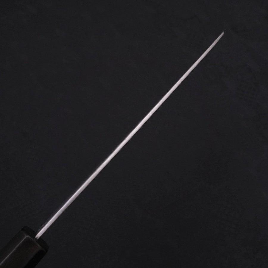 Gyuto White Steel #2 Super Polished Buffalo Ebony Handle 190mm