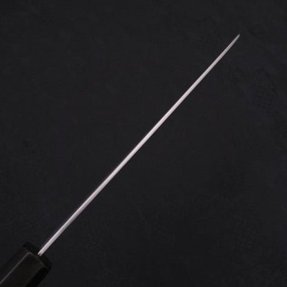 Gyuto White Steel #2 Super Polished Buffalo Ebony Handle 190mm