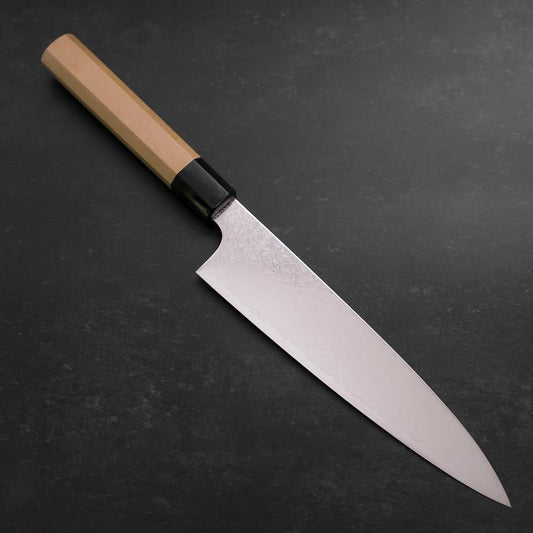 Gyuto ZA-18 Damascus Buffalo Magnolia Handle 210mm