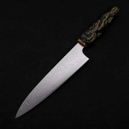 Gyuto ZA-18 Damascus Ceramics Dragon Handle 210mm