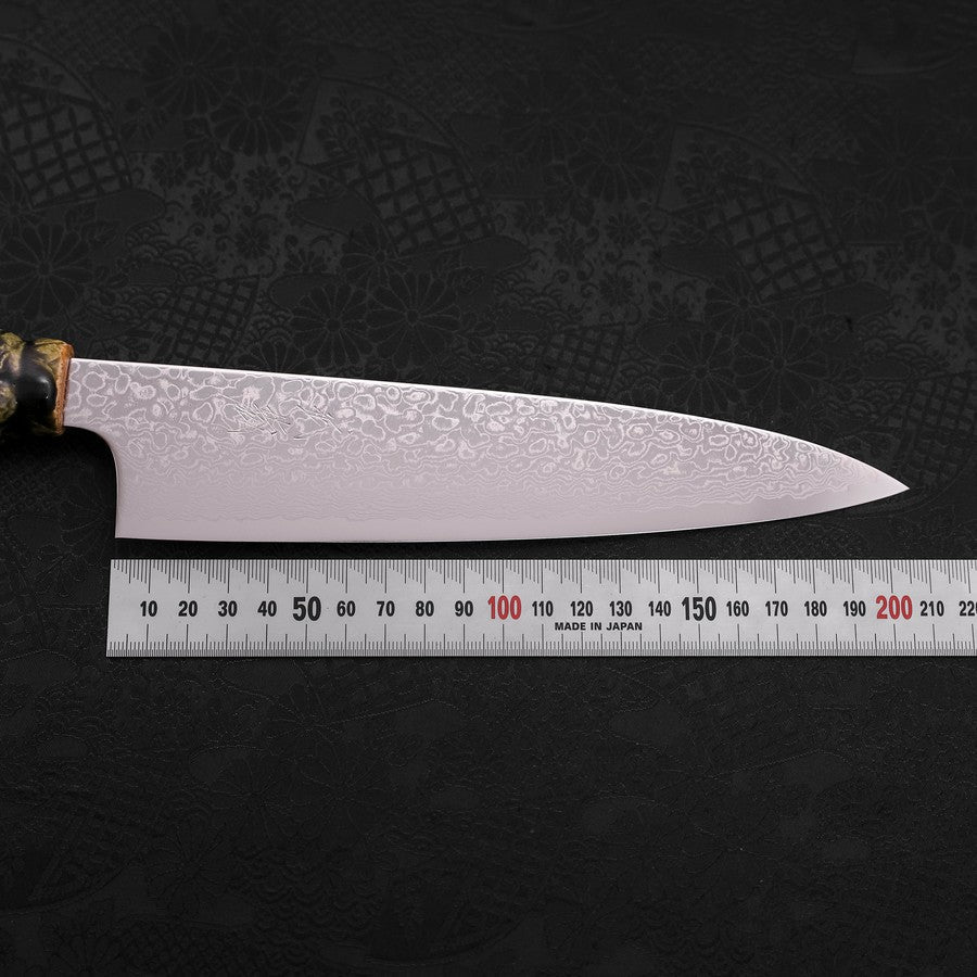Gyuto ZA-18 Damascus Ceramics Dragon Handle 210mm