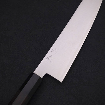 Gyuto ZDP-189 Polished Buffalo Ebony Handle 210mm