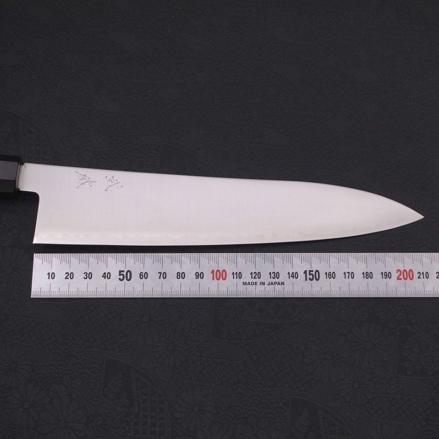 Gyuto ZDP-189 Polished Buffalo Ebony Handle 210mm