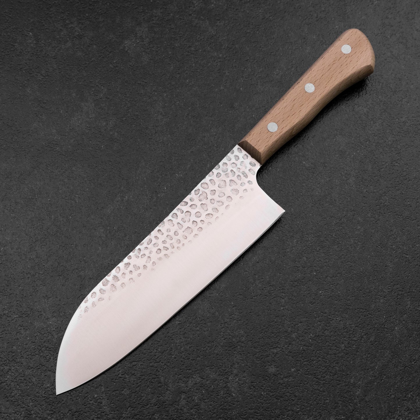 Santoku AUS-6 Tsuchime Western Handle 180mm