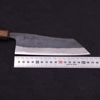 Hakata Blue Steel #2 Kurouchi Sumi Urushi Handle 165mm