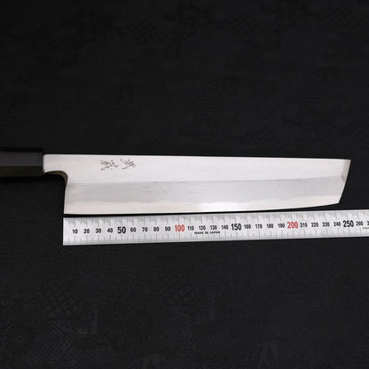 Hamokiri(Honekiri) Blue Steel #2 Kasumi Buffalo Ebony Handle 270mm