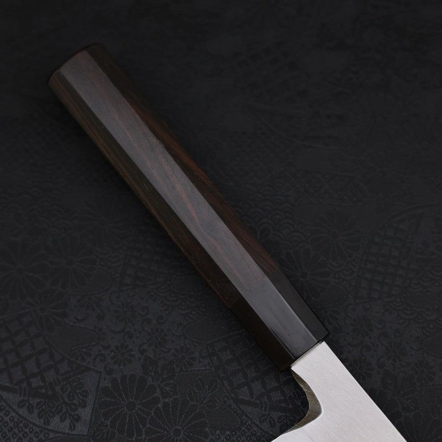 Hamokiri(Honekiri) Blue Steel #2 Kasumi Buffalo Ebony Handle 300mm