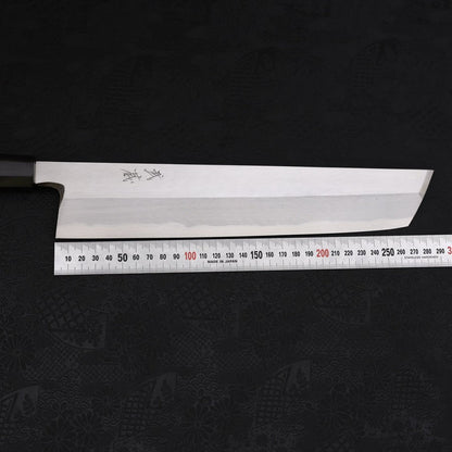 Hamokiri(Honekiri) Blue Steel #2 Kasumi Buffalo Ebony Handle 300mm