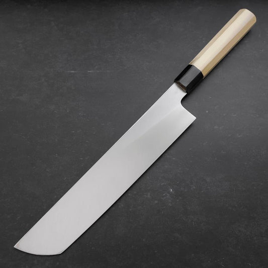 Hamokiri(Honekiri) White Steel #2 Kasumi Buffalo Magnolia Handle 300mm