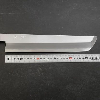 Hamokiri(Honekiri) White Steel #2 Kasumi Buffalo Magnolia Handle 300mm