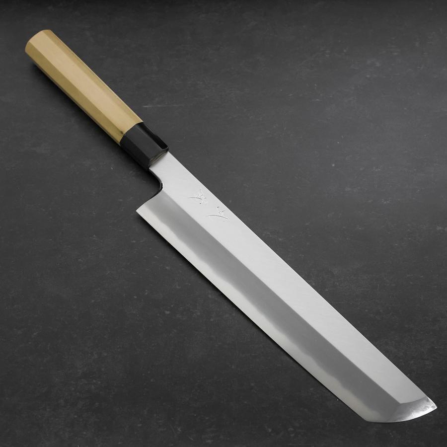 Hamokiri(Honekiri) White Steel #2 Kasumi Buffalo Magnolia Handle 300mm