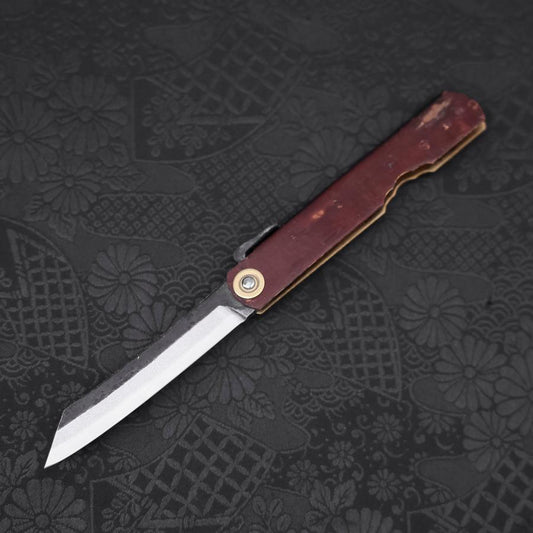 Higonokami Aogami 100mm Birch