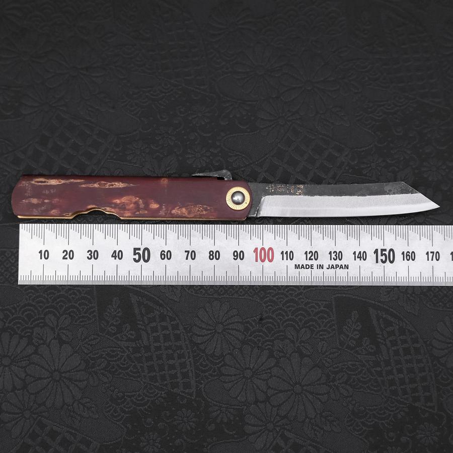 Higonokami Aogami 100mm Birch