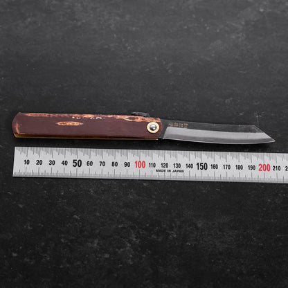 Higonokami Aogami 120mm Birch