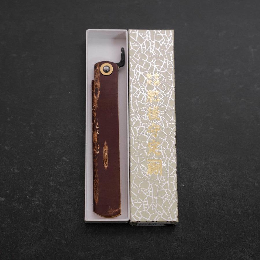 Higonokami Aogami 120mm Birch