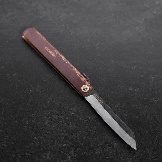 Higonokami Aogami 120mm Birch