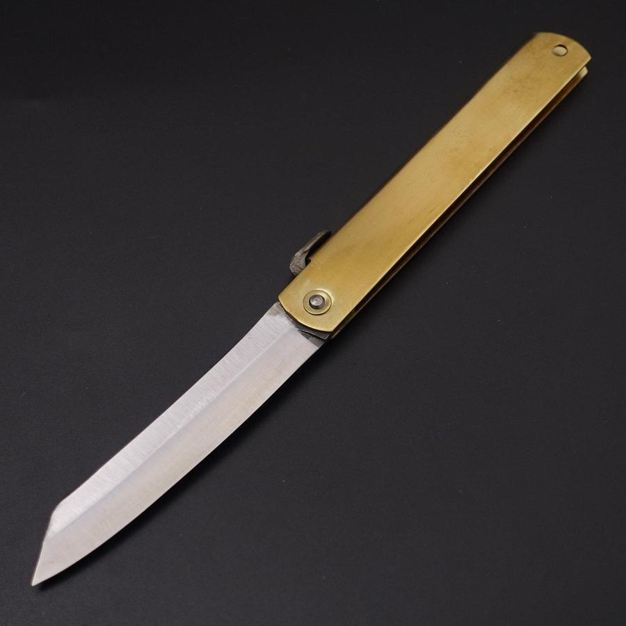 Higonokami Aogami 120mm Gold
