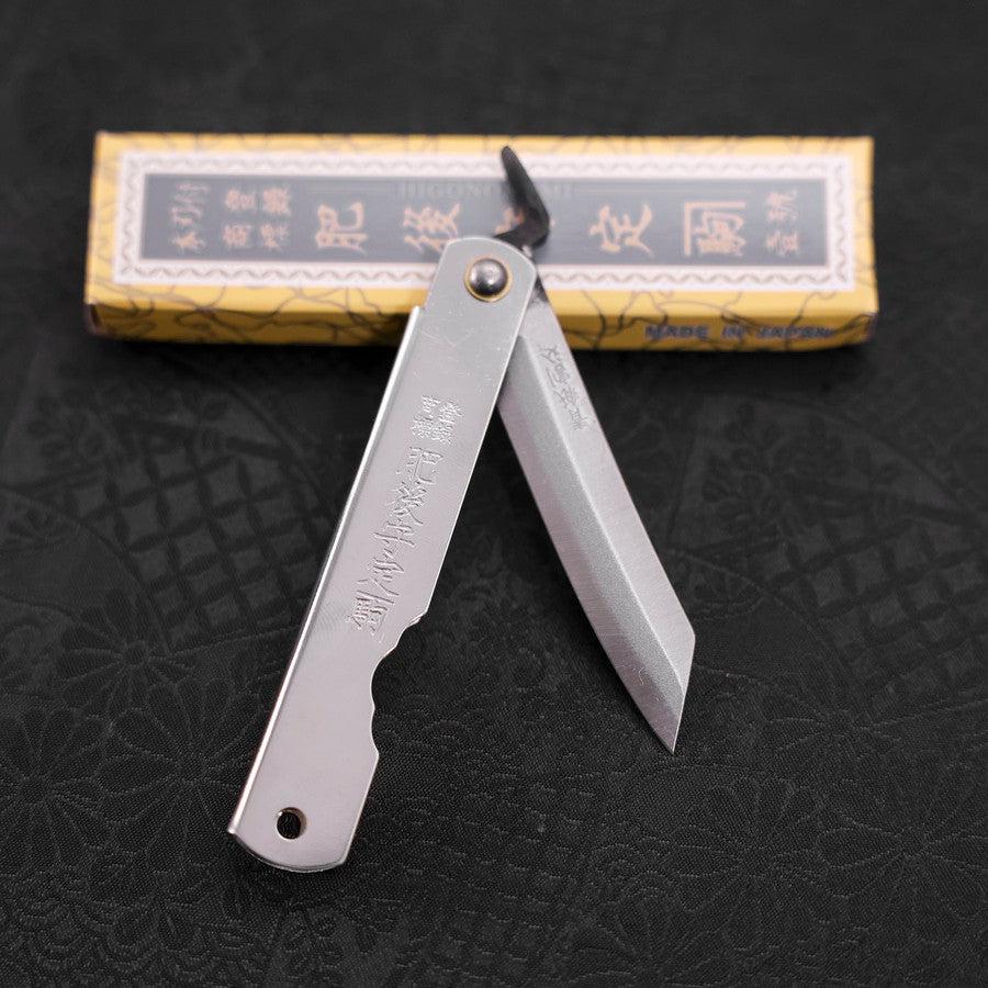 Higonokami Aogami 90mm Silver