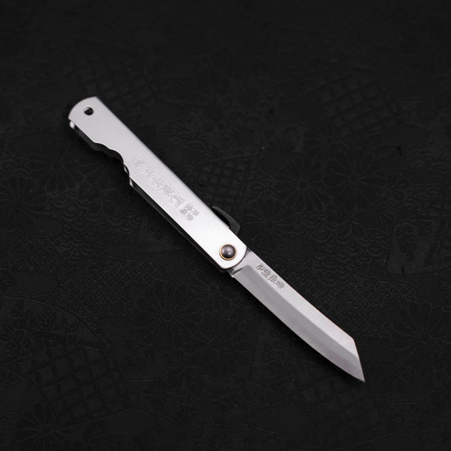 Higonokami Aogami 90mm Silver