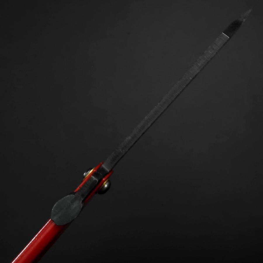 Higonokami Aogami Clad Tsuchime 100mm with Red Sheath