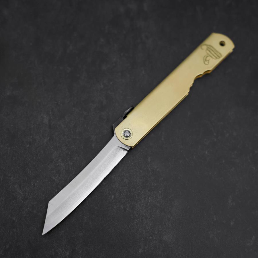 Higonokami Aogami Eto Mi 80mm Brass