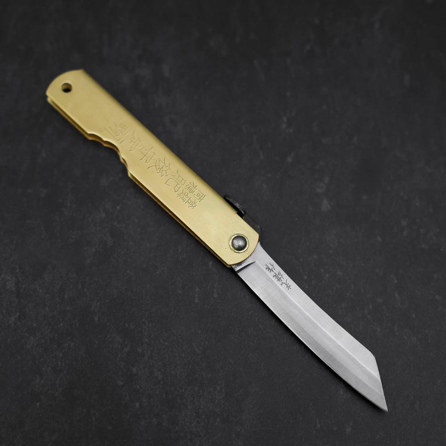 Higonokami Aogami Eto Mi 80mm Brass