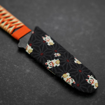 Higonokami Kogatana type Kurouchi Aogami with Sheath 65mm