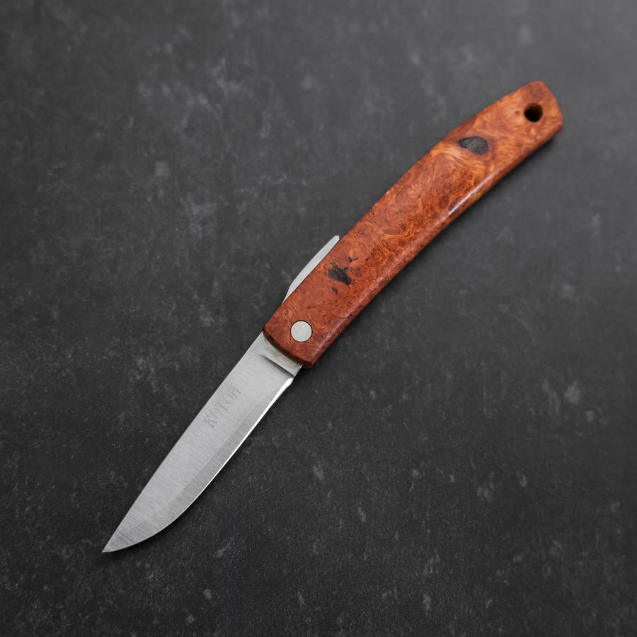 Higonokami VG-10 Karin Outdoor Knives 60mm with Leather Sheath