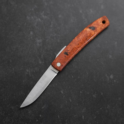 Higonokami VG-10 Karin Outdoor Knives 60mm with Leather Sheath