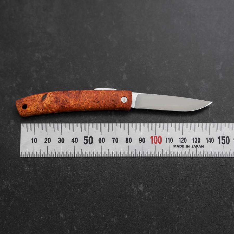 Higonokami VG-10 Karin Outdoor Knives 60mm with Leather Sheath