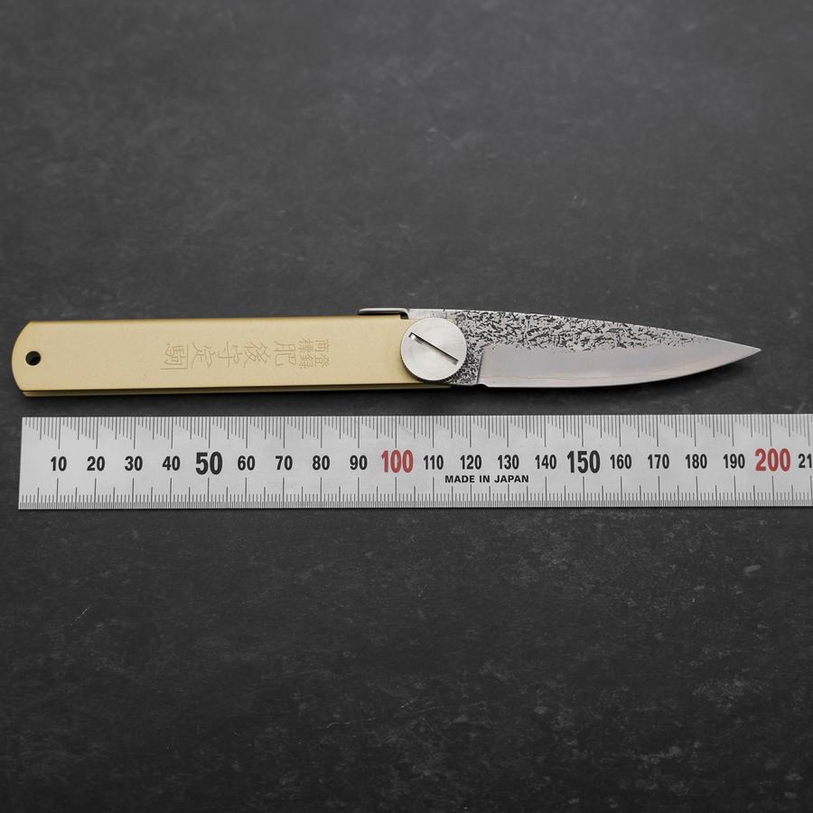 Higonokami VG-10 Outdoor Knives 75mm with Leather Sheat