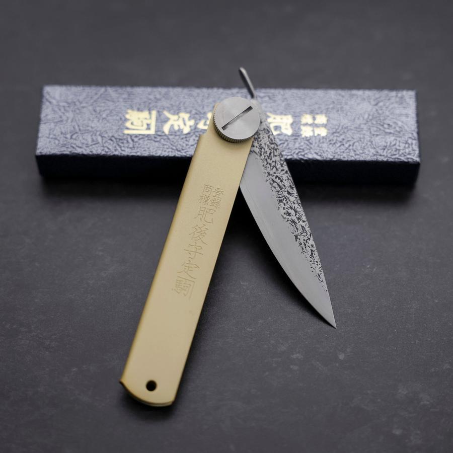 Higonokami VG-10 Outdoor Knives 75mm with Leather Sheat