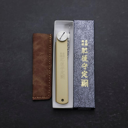 Higonokami VG-10 Outdoor Knives 75mm with Leather Sheat