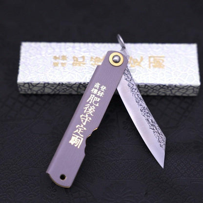 Higonokami VG-10 Tsuchime Leathers 100mm