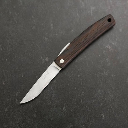 Higonokami VG-10 Wenge Outdoor Knives 60mm with Leather Sheath